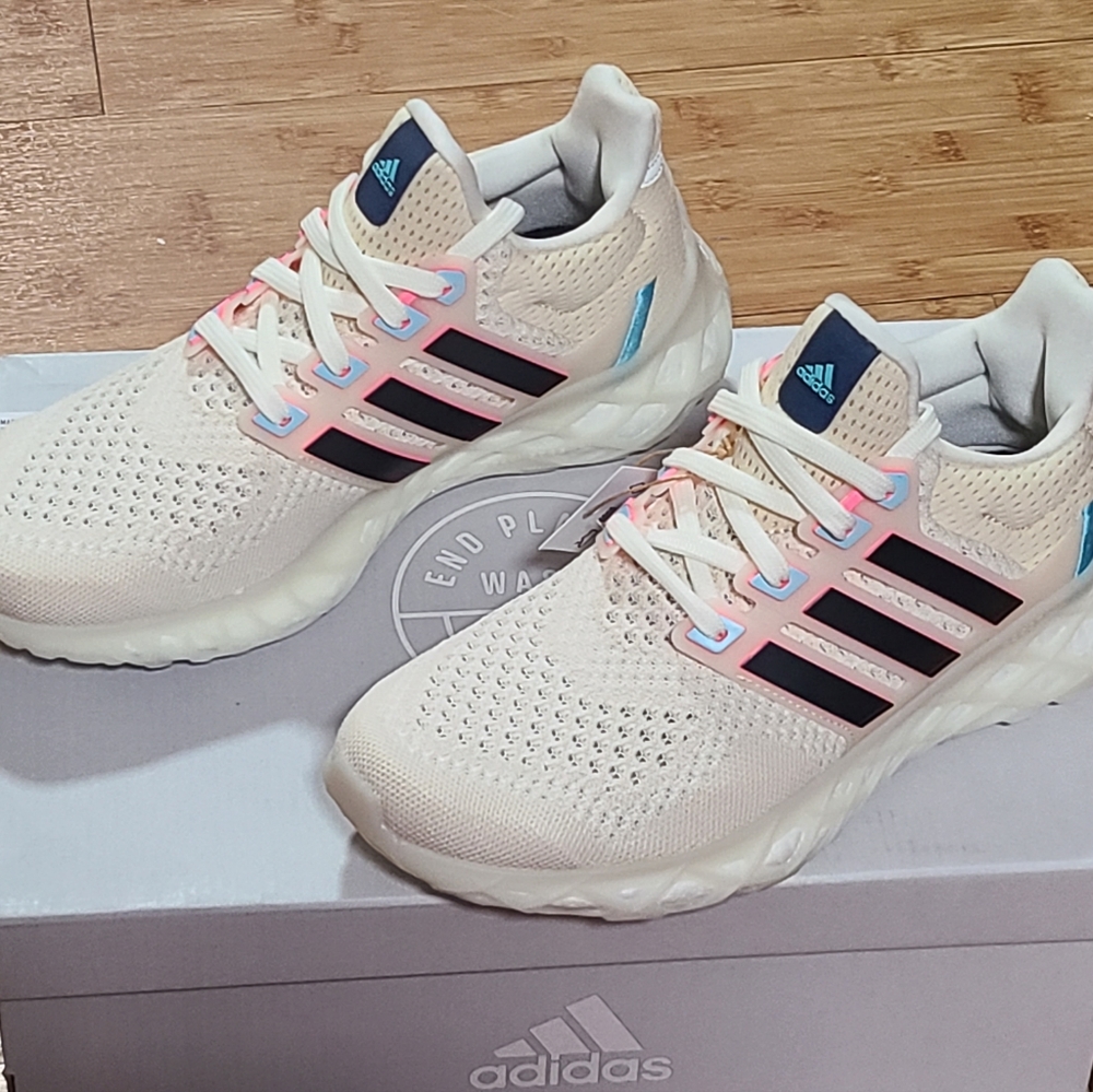 Adidas Ultraboost Web DNA 'Off White/Legend Ink' Womens 6.5 (New in Box)